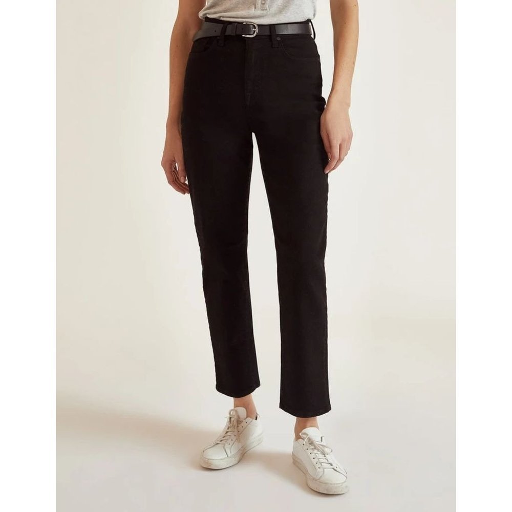 BLDWN Vintage Straight Denim Black Jeans 28